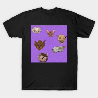 Weird Batty Bois Purple T-Shirt